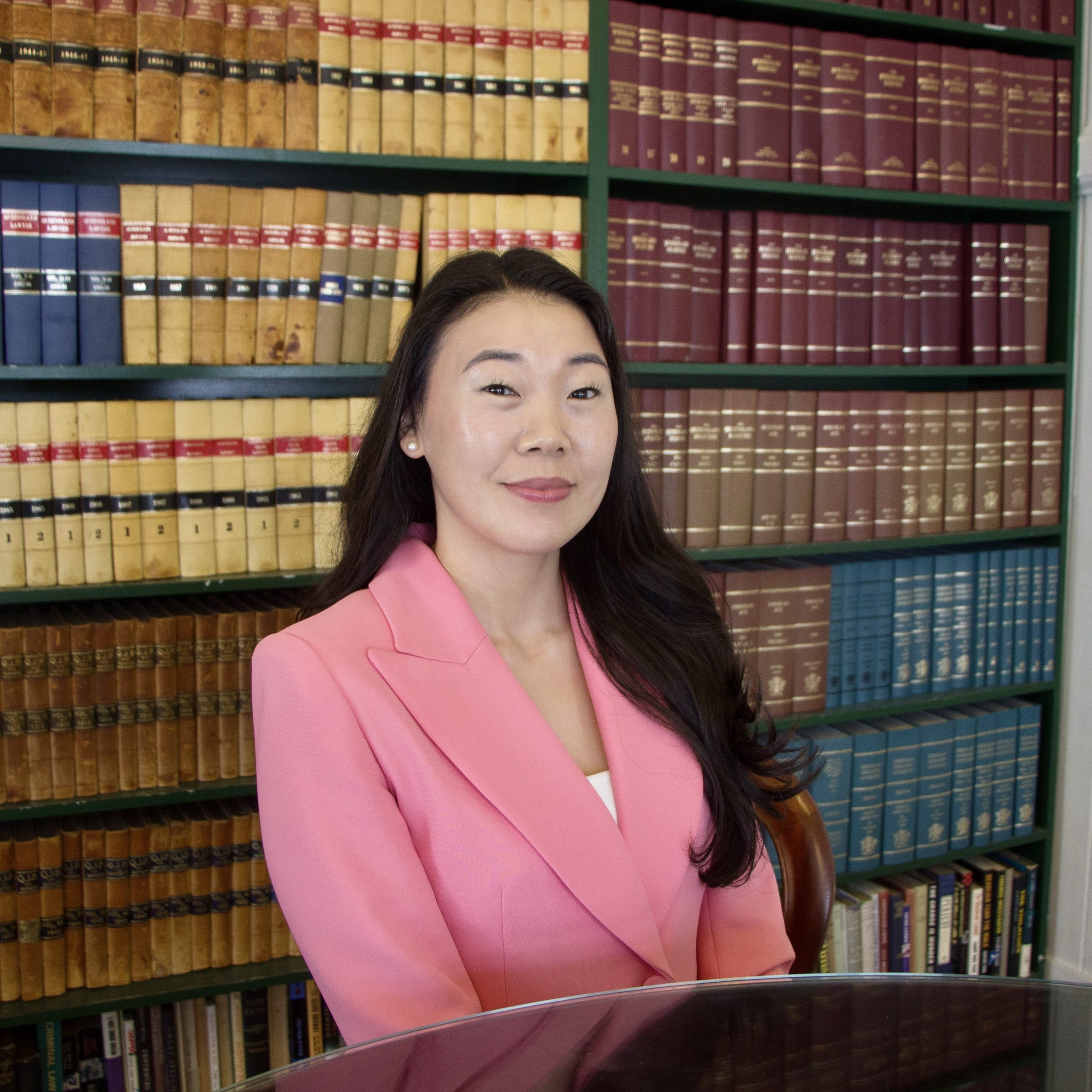Jean Choi bio photograph for Potts Lawyers website